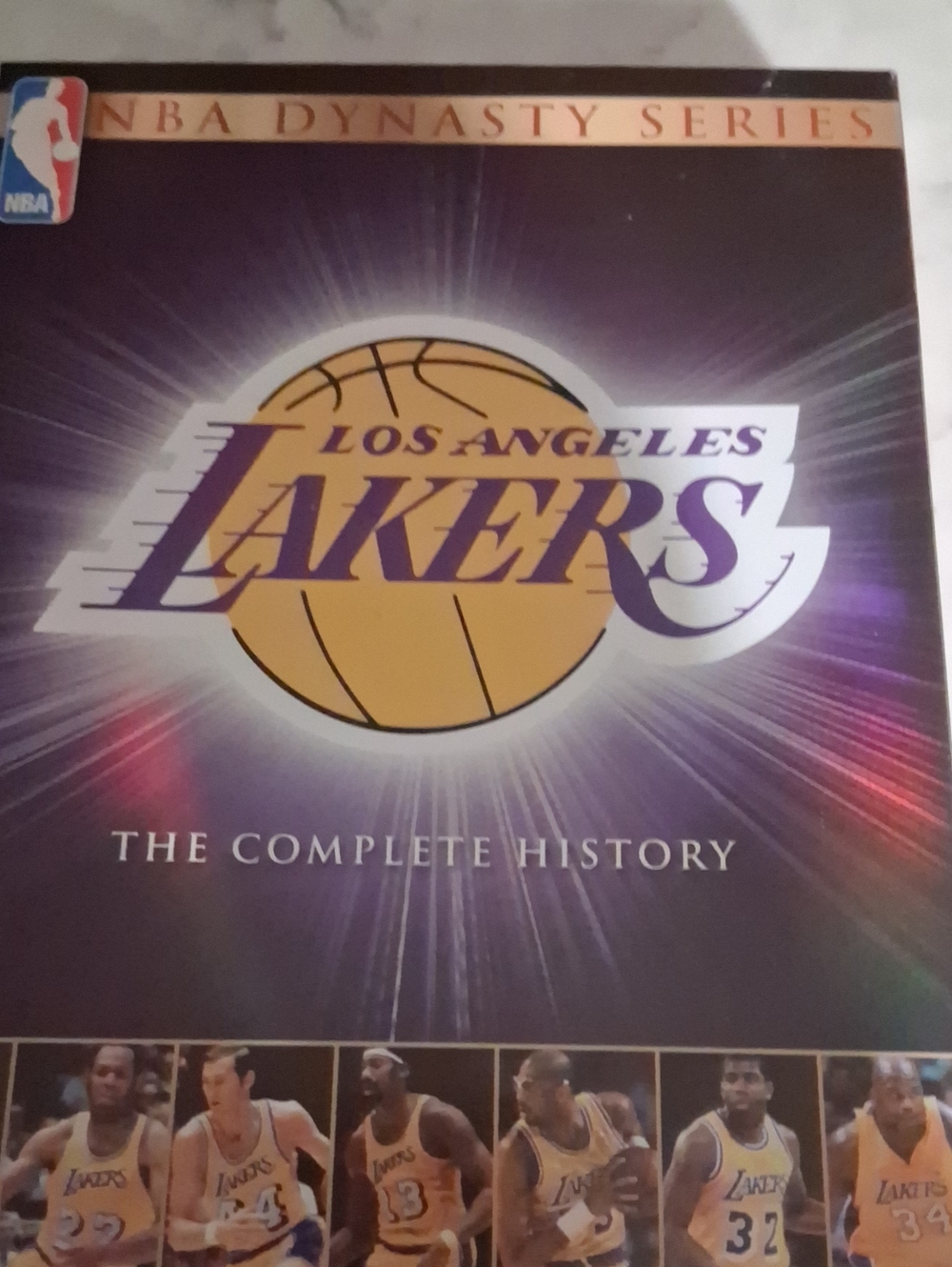 NBA Los Angeles Lakers Complete History — Purple & Gold Cover